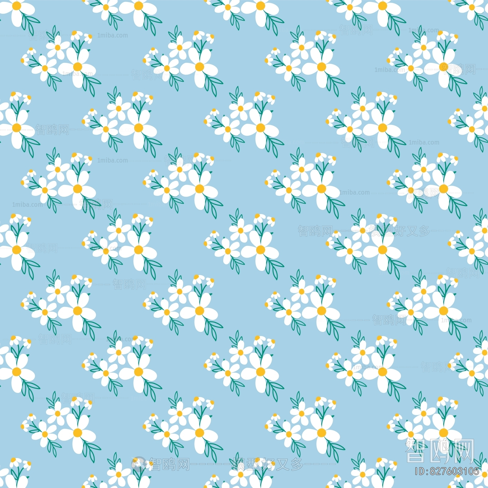 Animal And Plant Pattern Wallpaper