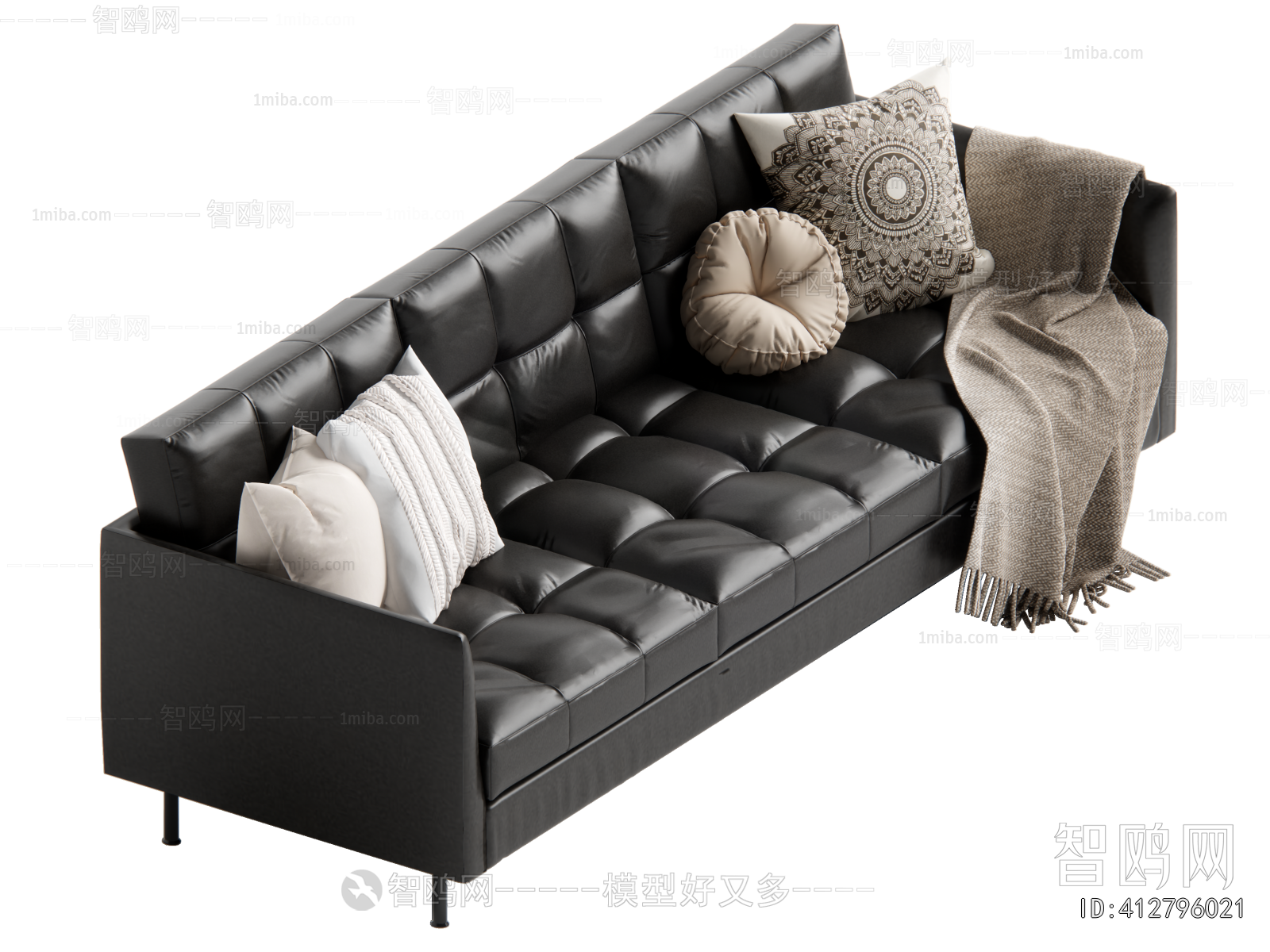 Modern Three-seat Sofa