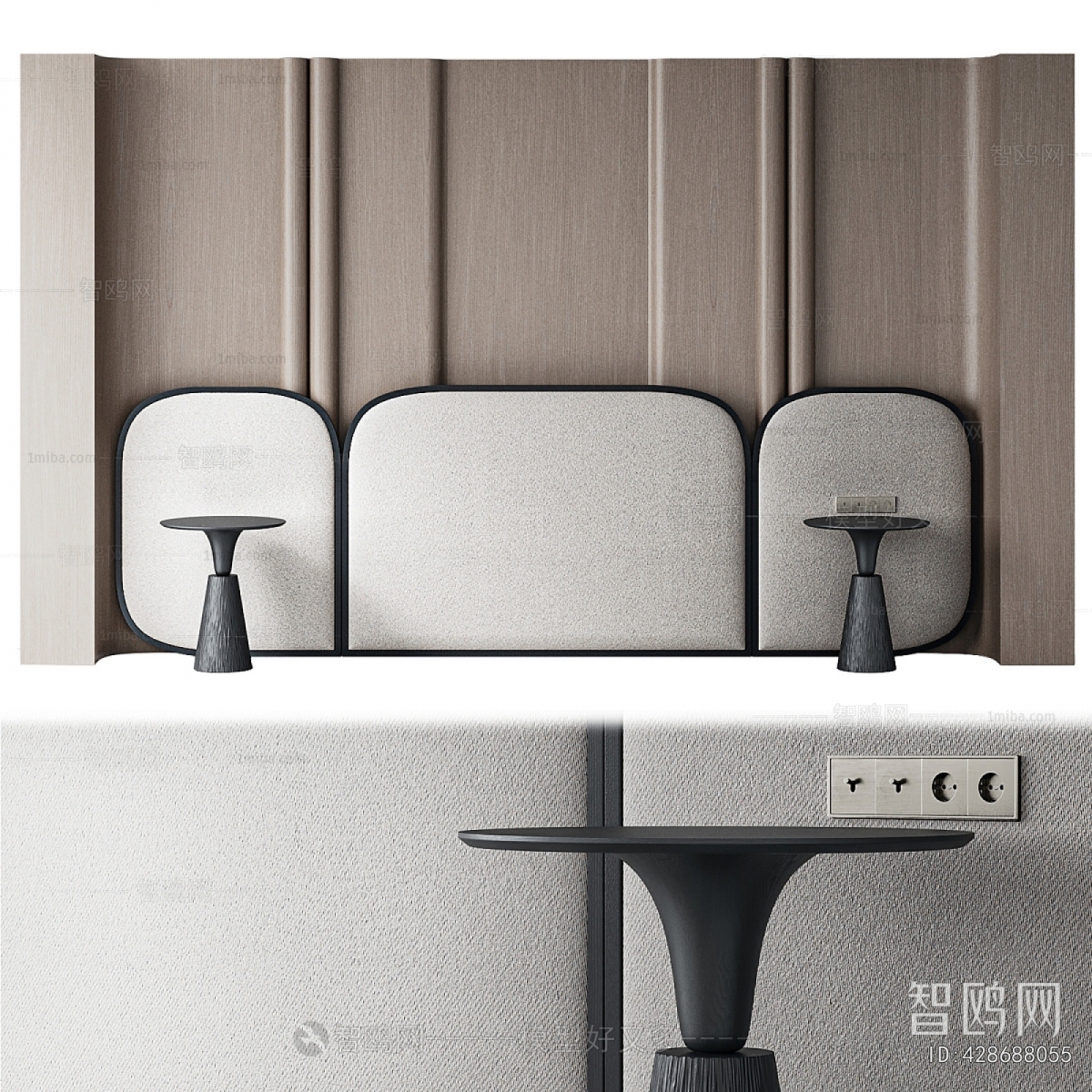 Modern Bedhead Back Rest