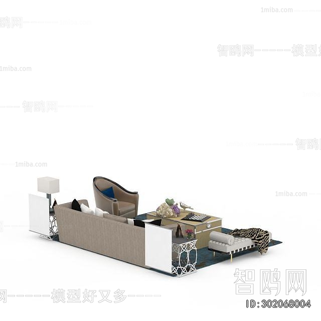 European Style Sofa Combination