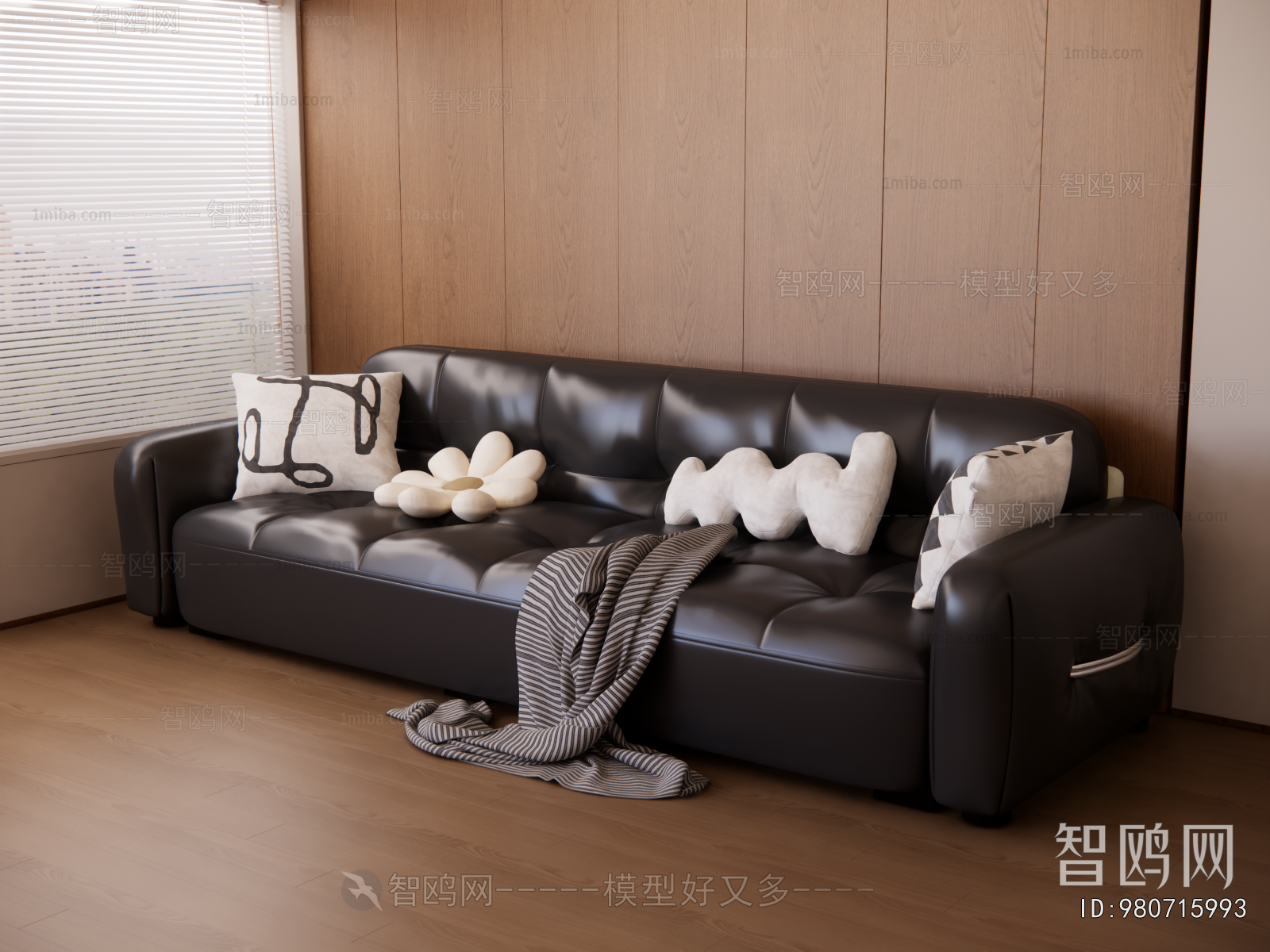 Modern Three-seat Sofa