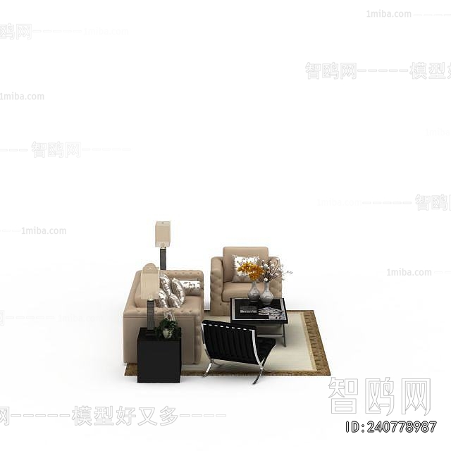 European Style Sofa Combination