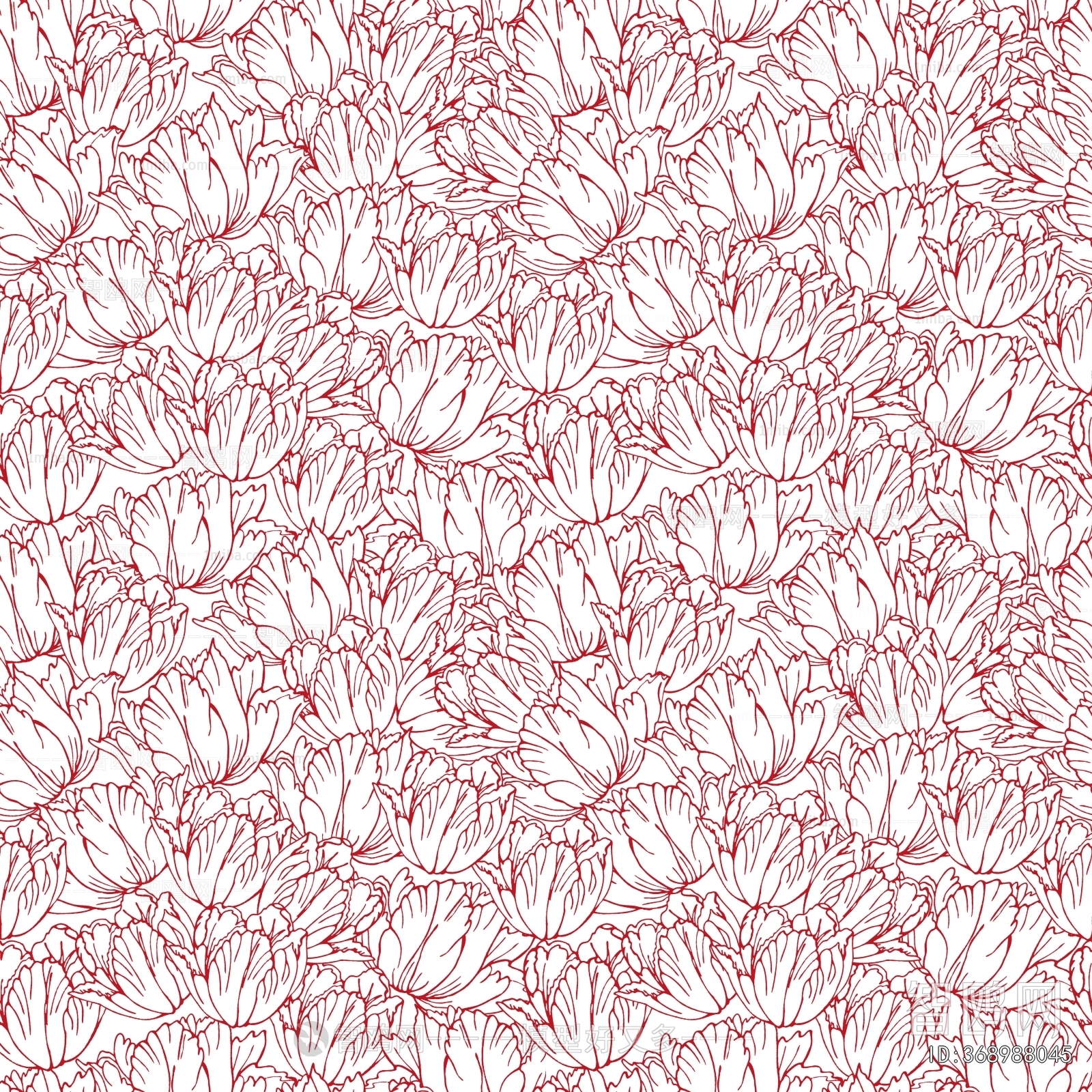 Animal And Plant Pattern Wallpaper