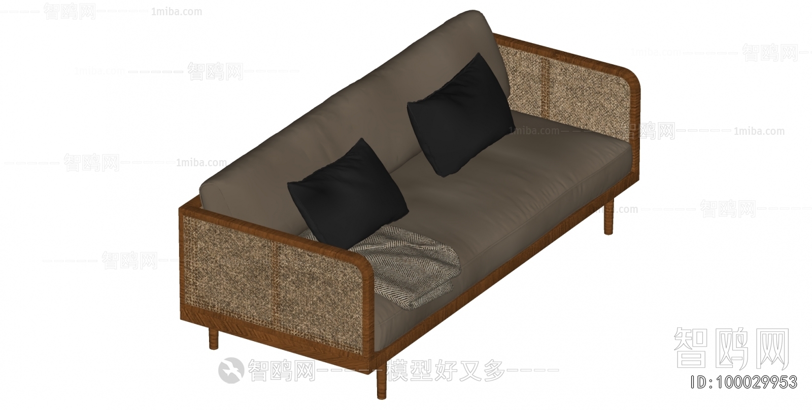 Wabi-sabi Style A Sofa For Two