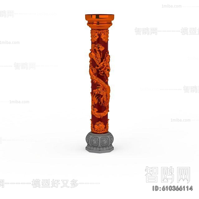 Chinese Style Column