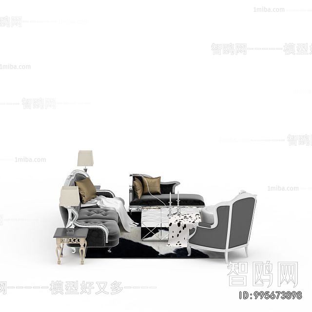 European Style Sofa Combination