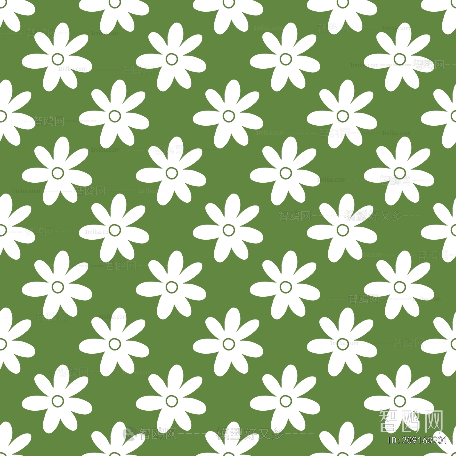 Animal And Plant Pattern Wallpaper