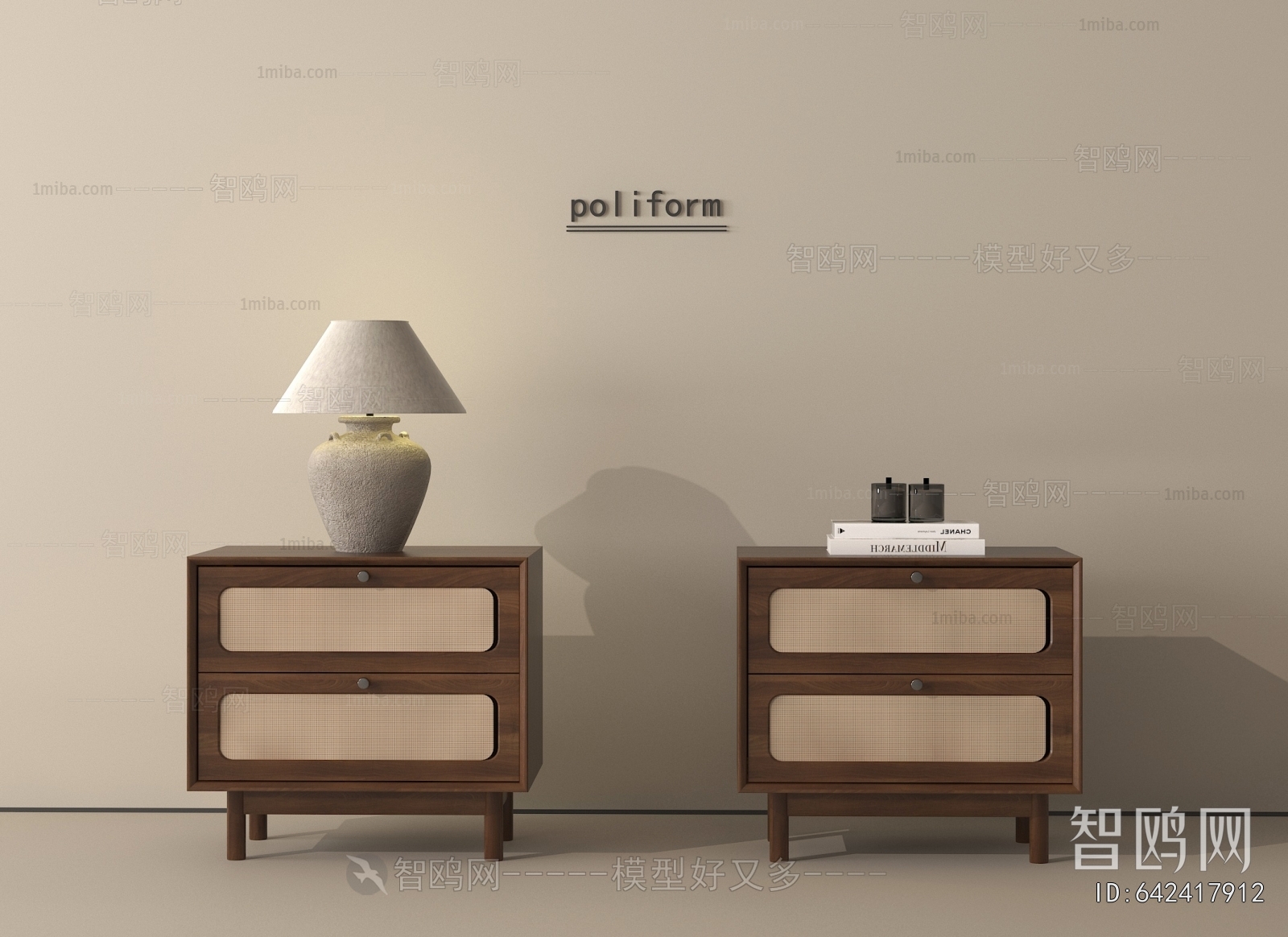 Modern Bedside Cupboard