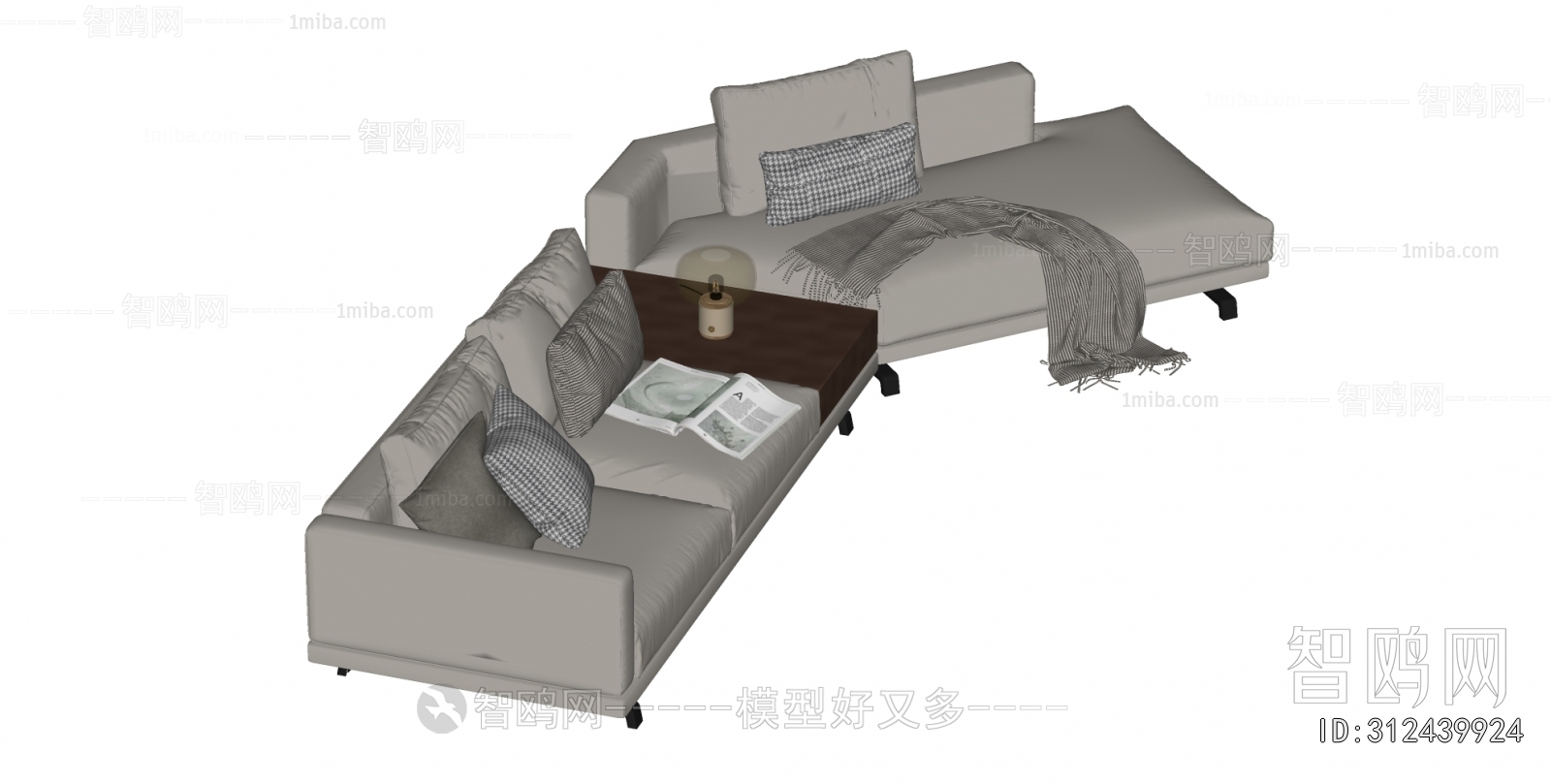 Modern Shaped Sofa