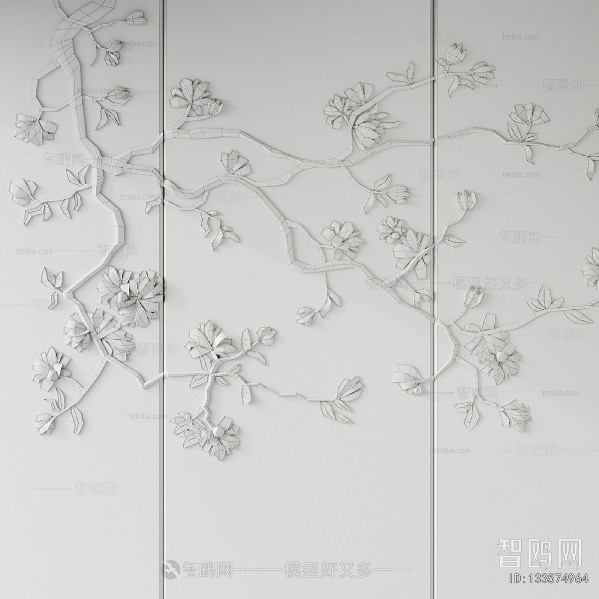 New Chinese Style TV Wall