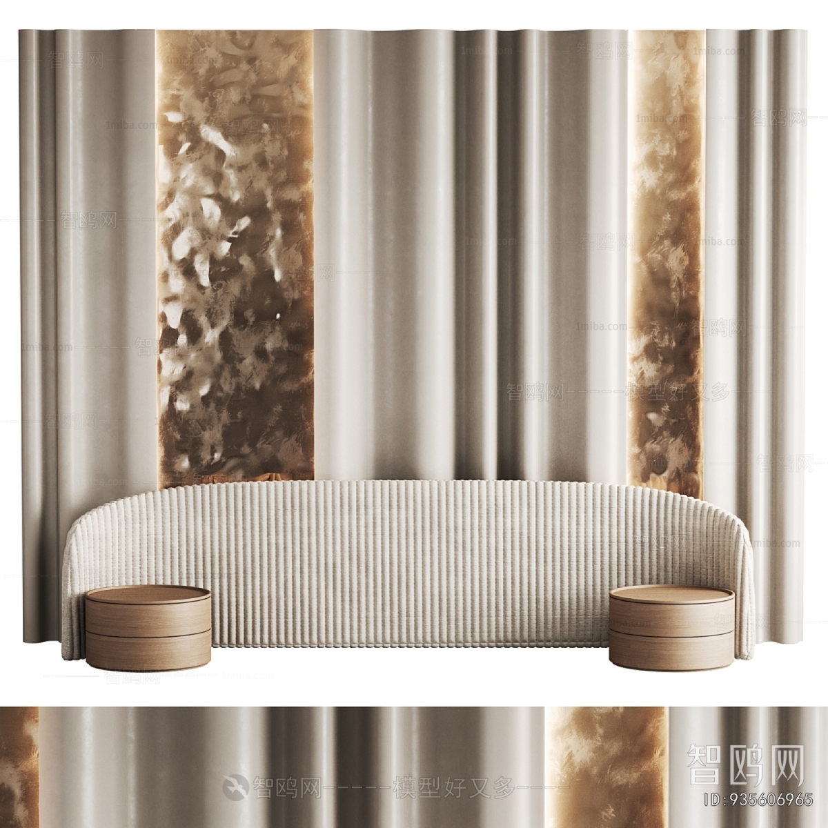 Modern Bedhead Back Rest