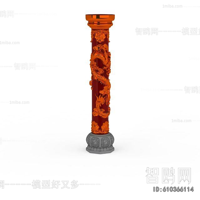 Chinese Style Column