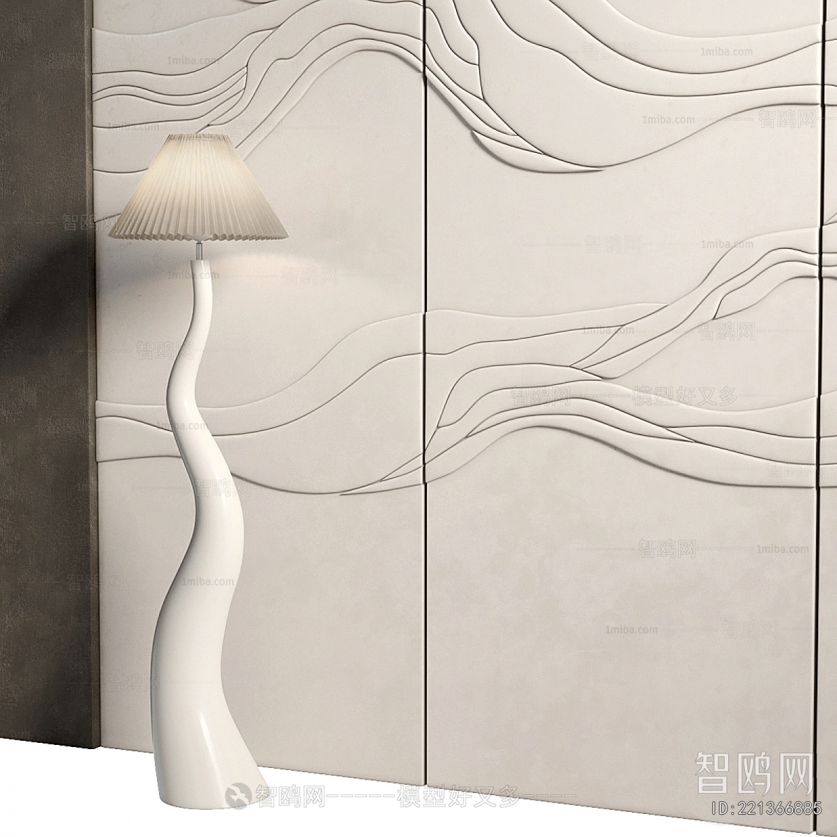 New Chinese Style TV Wall