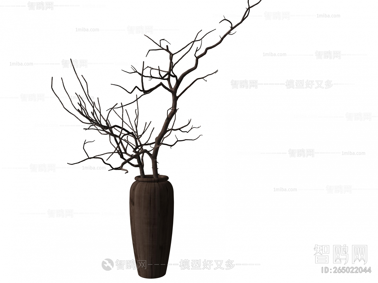 Wabi-sabi Style Dried Branch