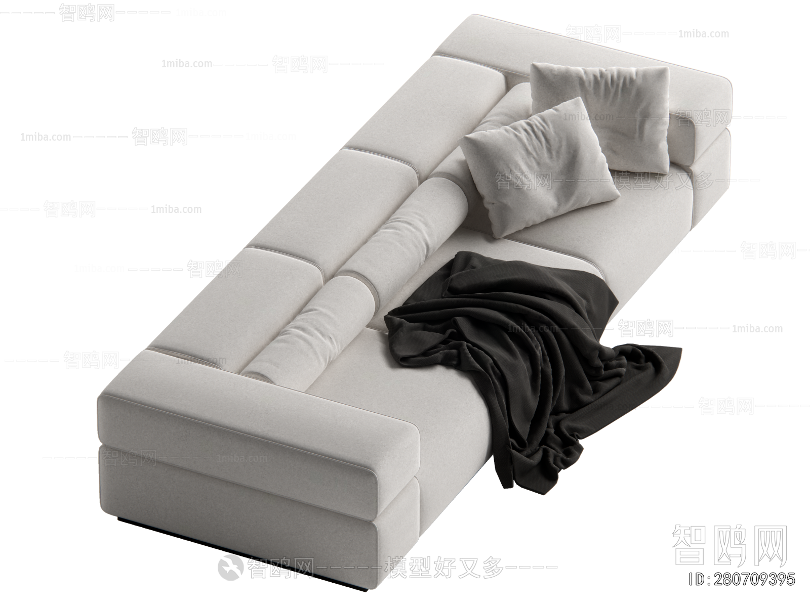 Modern Three-seat Sofa