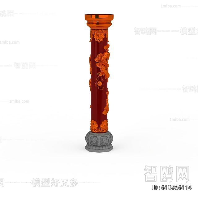 Chinese Style Column