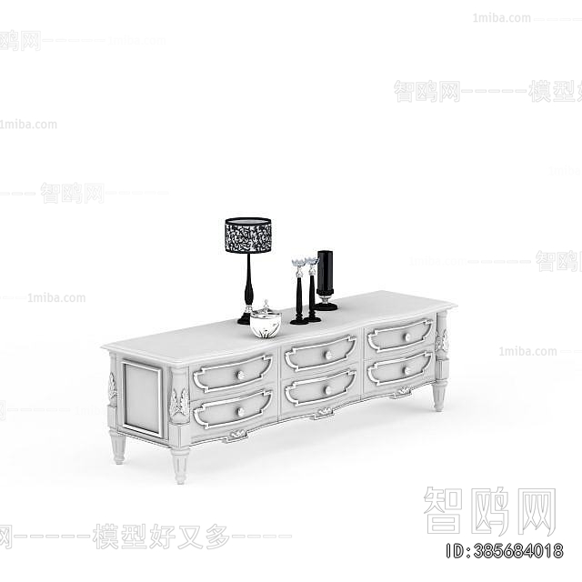 European Style Side Cabinet