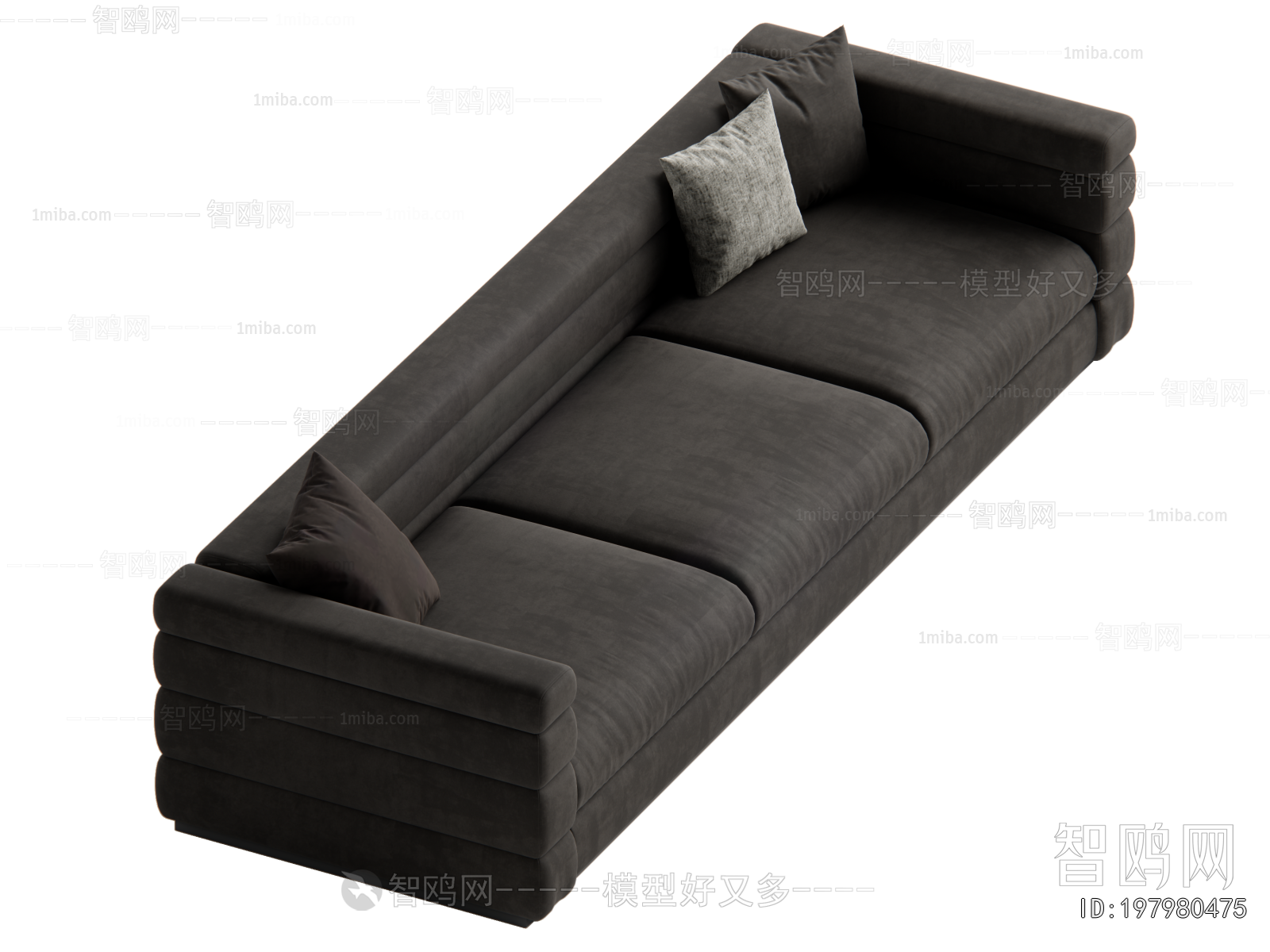 Modern Three-seat Sofa