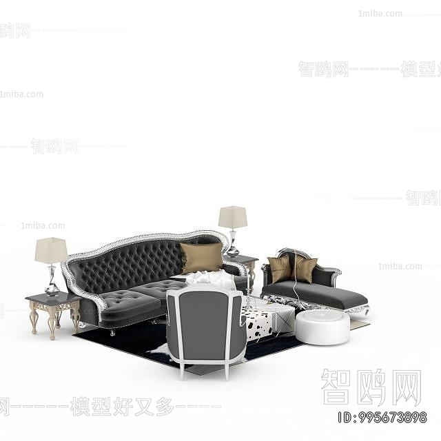 European Style Sofa Combination