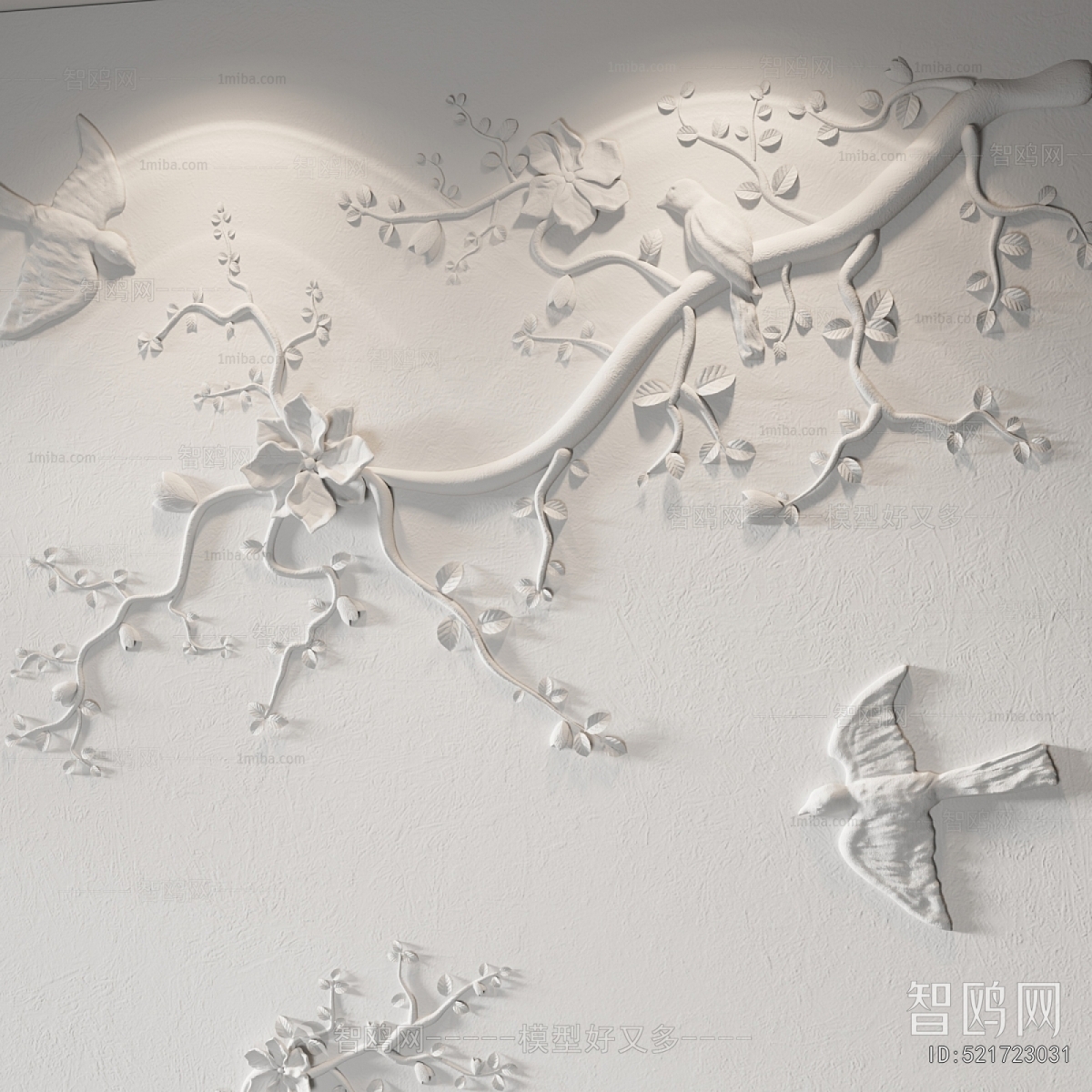 New Chinese Style TV Wall