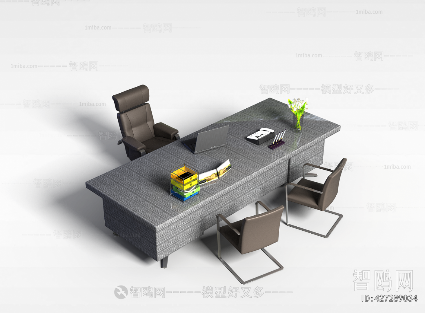Modern Office Desk And Chair