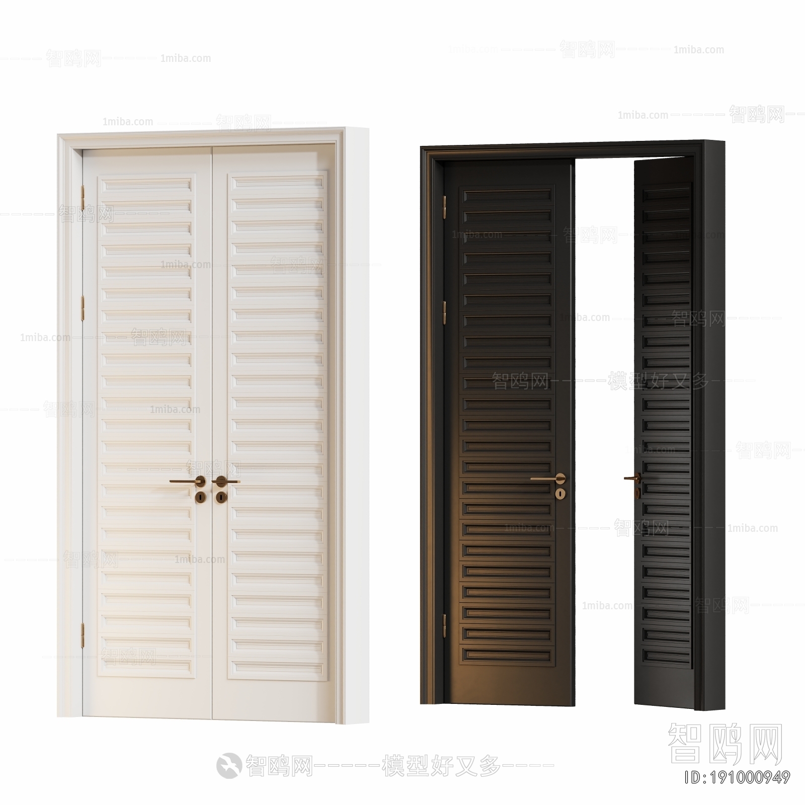 Modern Double Door