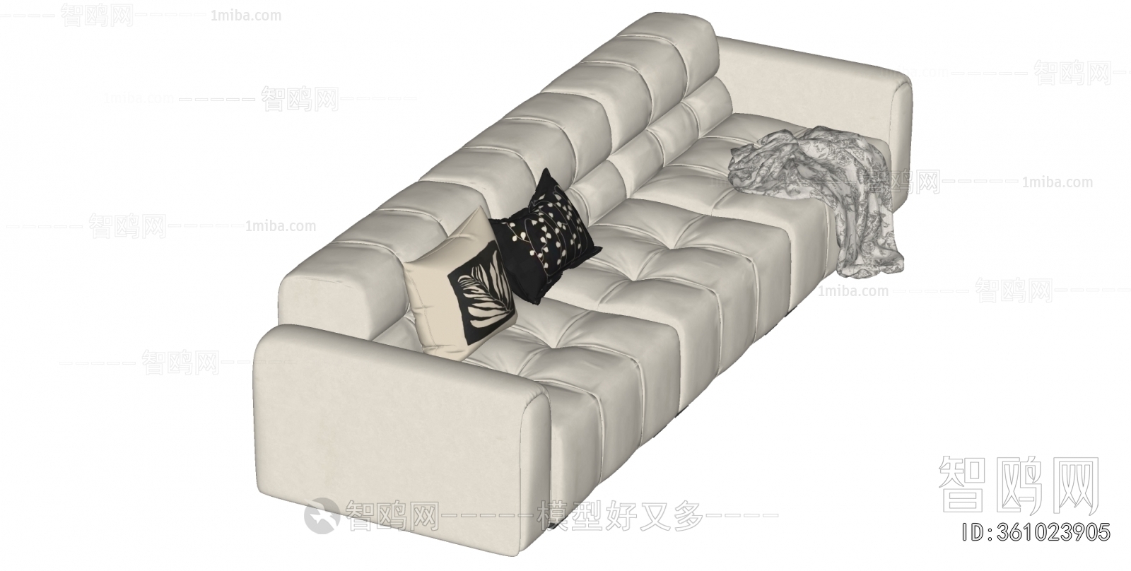 Modern Three-seat Sofa