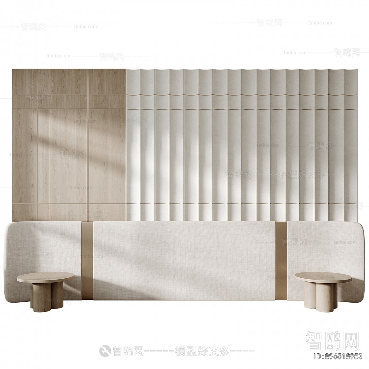 Modern Bedhead Back Rest