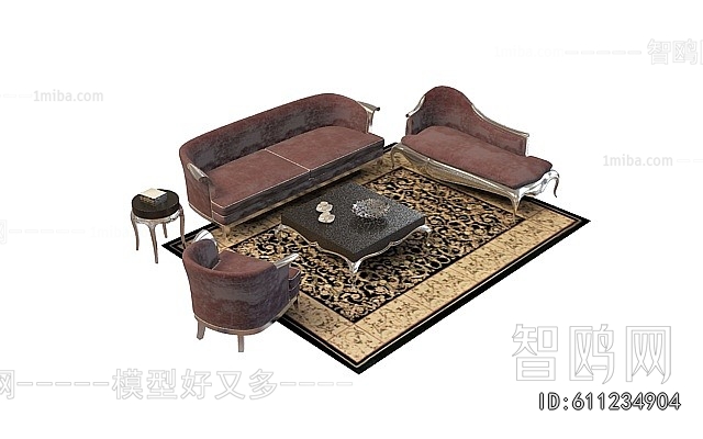 European Style Sofa Combination