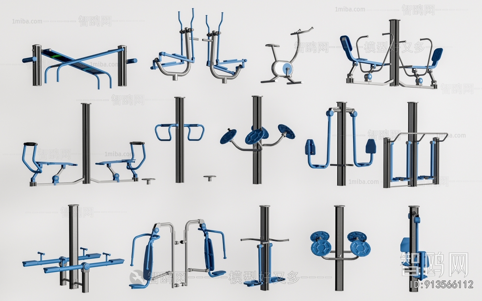 Modern Fitness Equipment