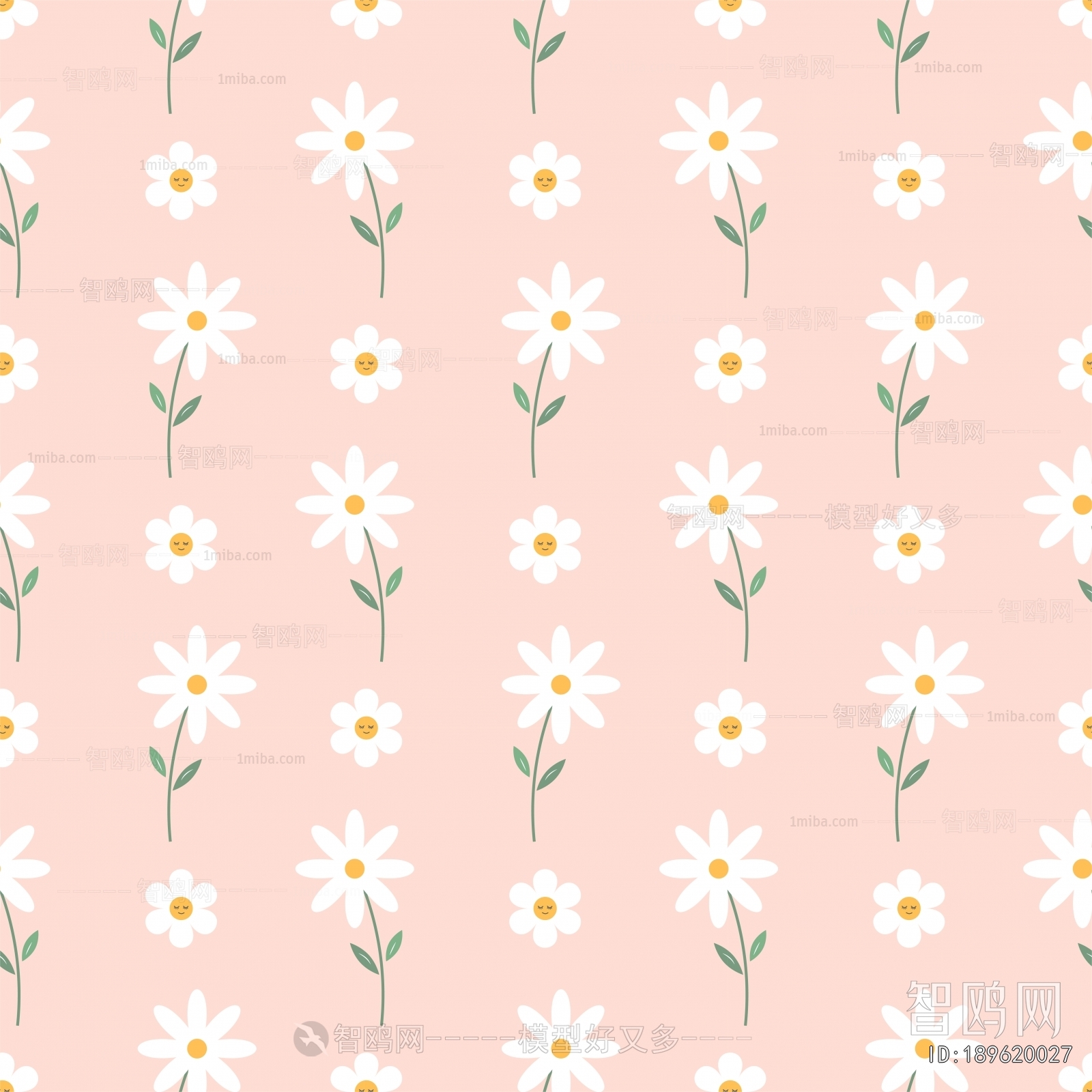 Animal And Plant Pattern Wallpaper