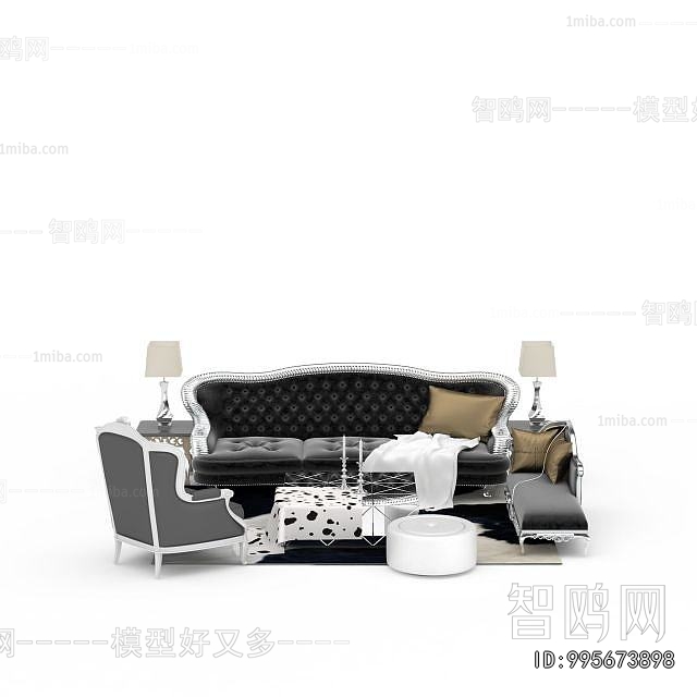 European Style Sofa Combination