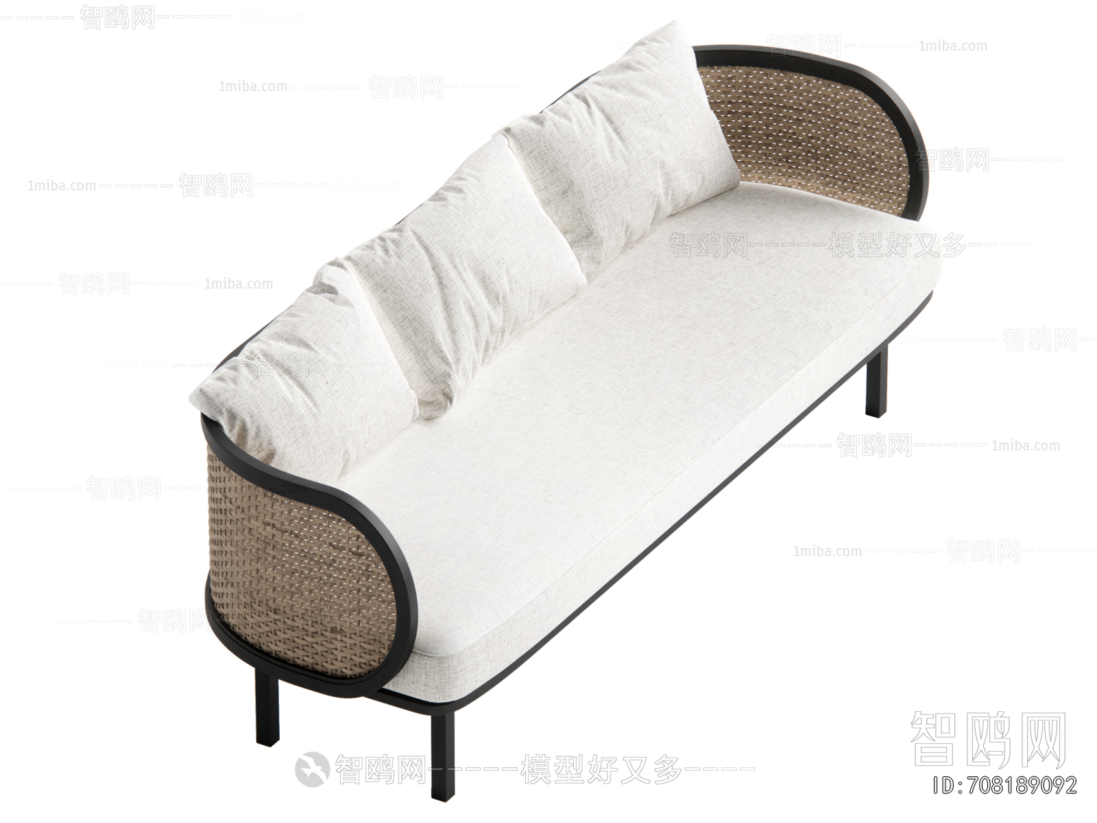 Modern Three-seat Sofa