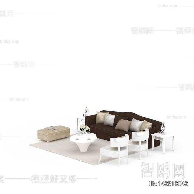 Simple European Style Sofa Combination