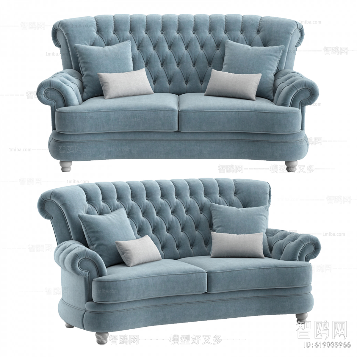 American Style A Sofa For Two