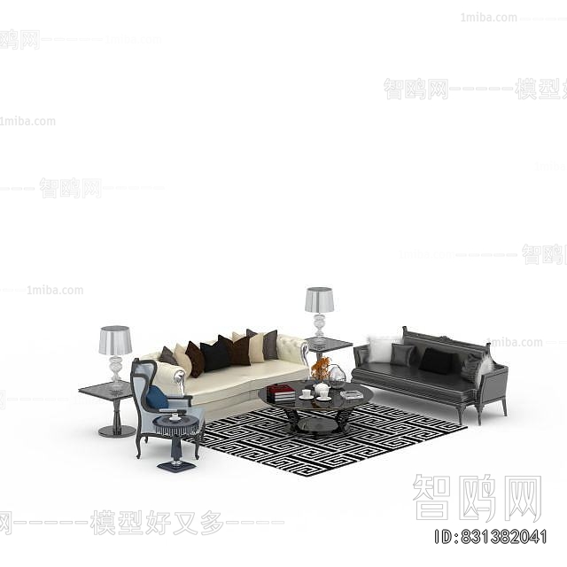 European Style Sofa Combination