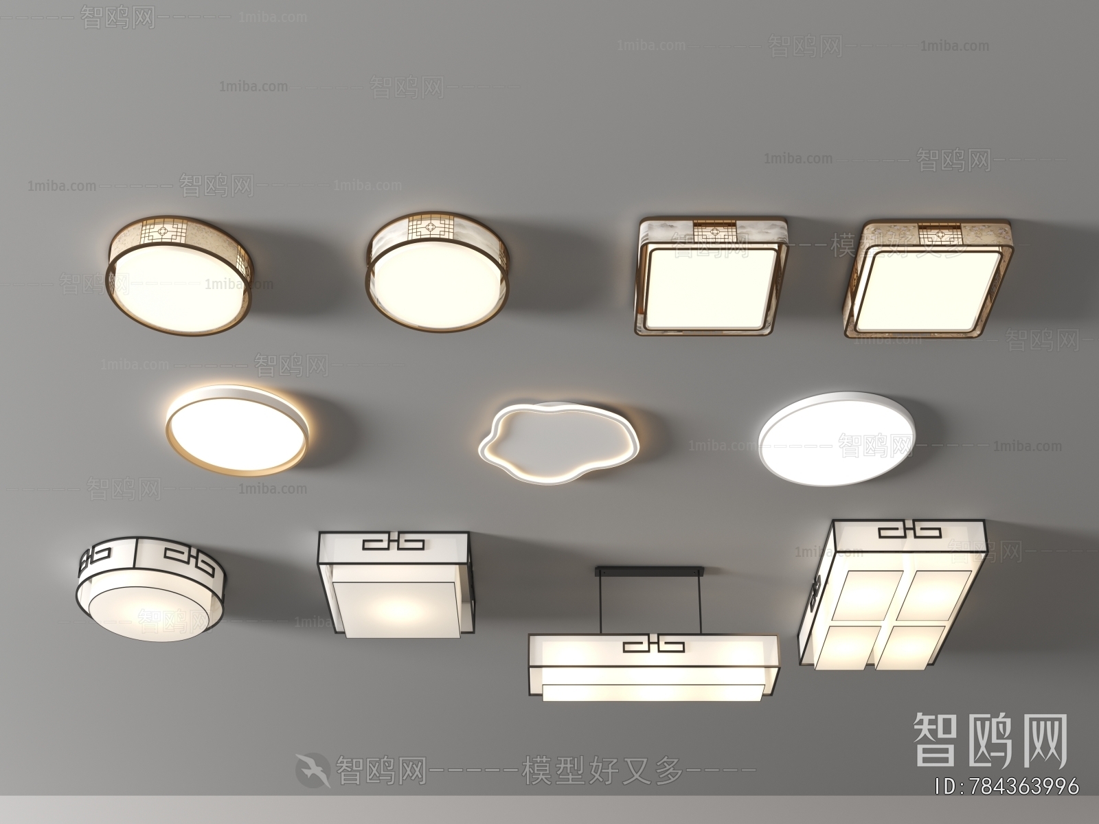 New Chinese Style Ceiling Ceiling Lamp