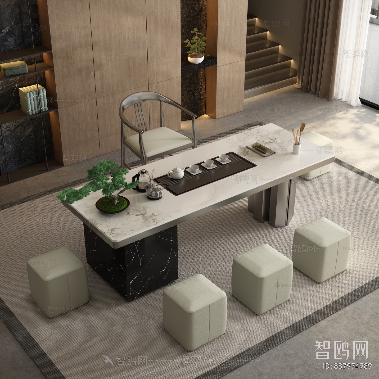 New Chinese Style Tea Tables And Chairs