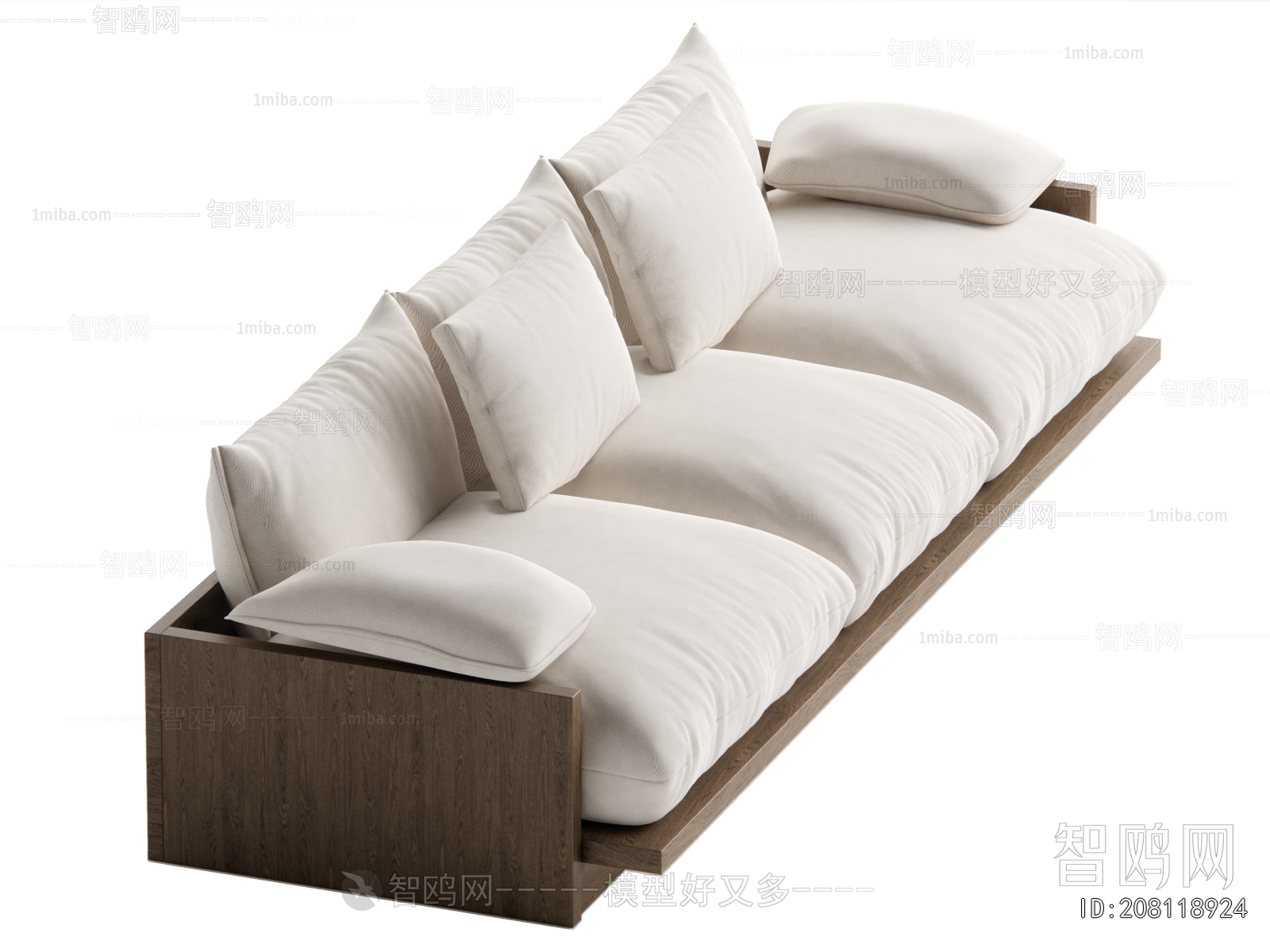 Modern Three-seat Sofa