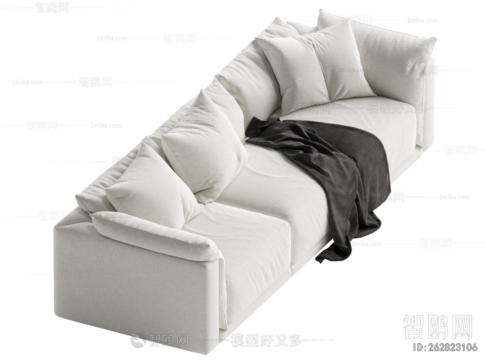 Modern Three-seat Sofa