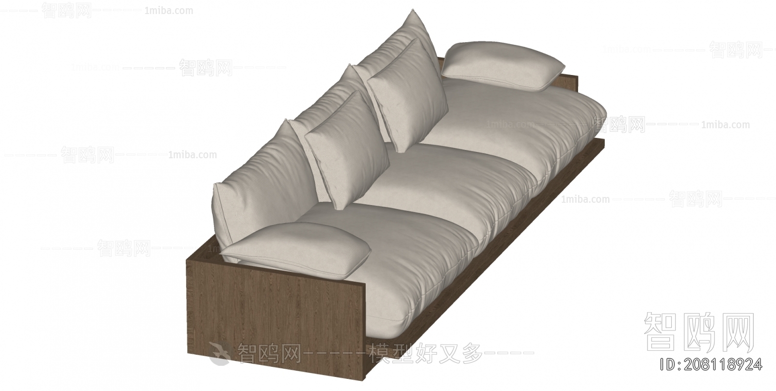 Modern Three-seat Sofa
