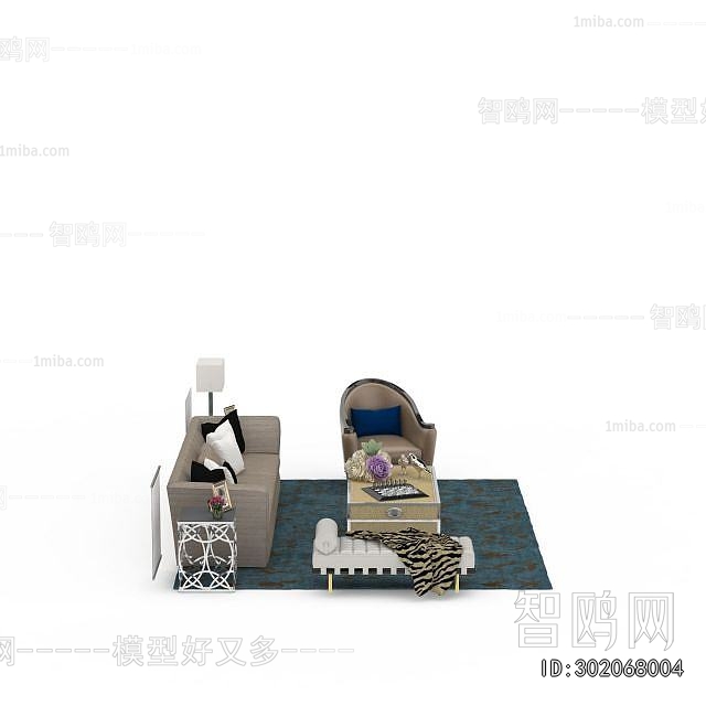 European Style Sofa Combination