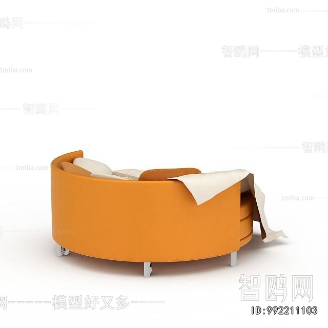Modern Round Bed