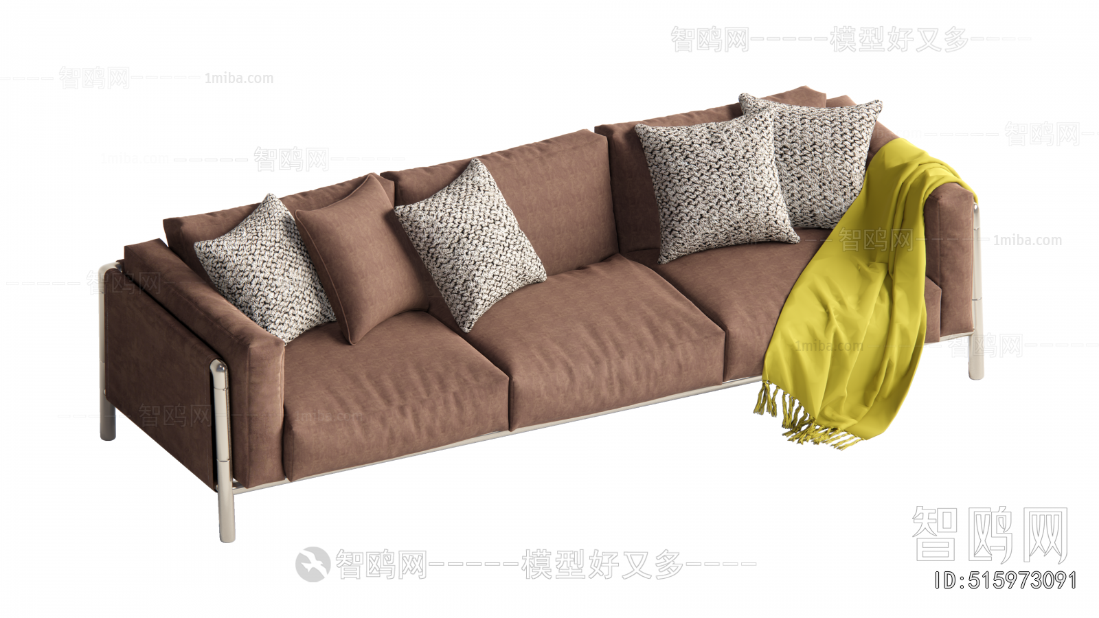 Modern Three-seat Sofa