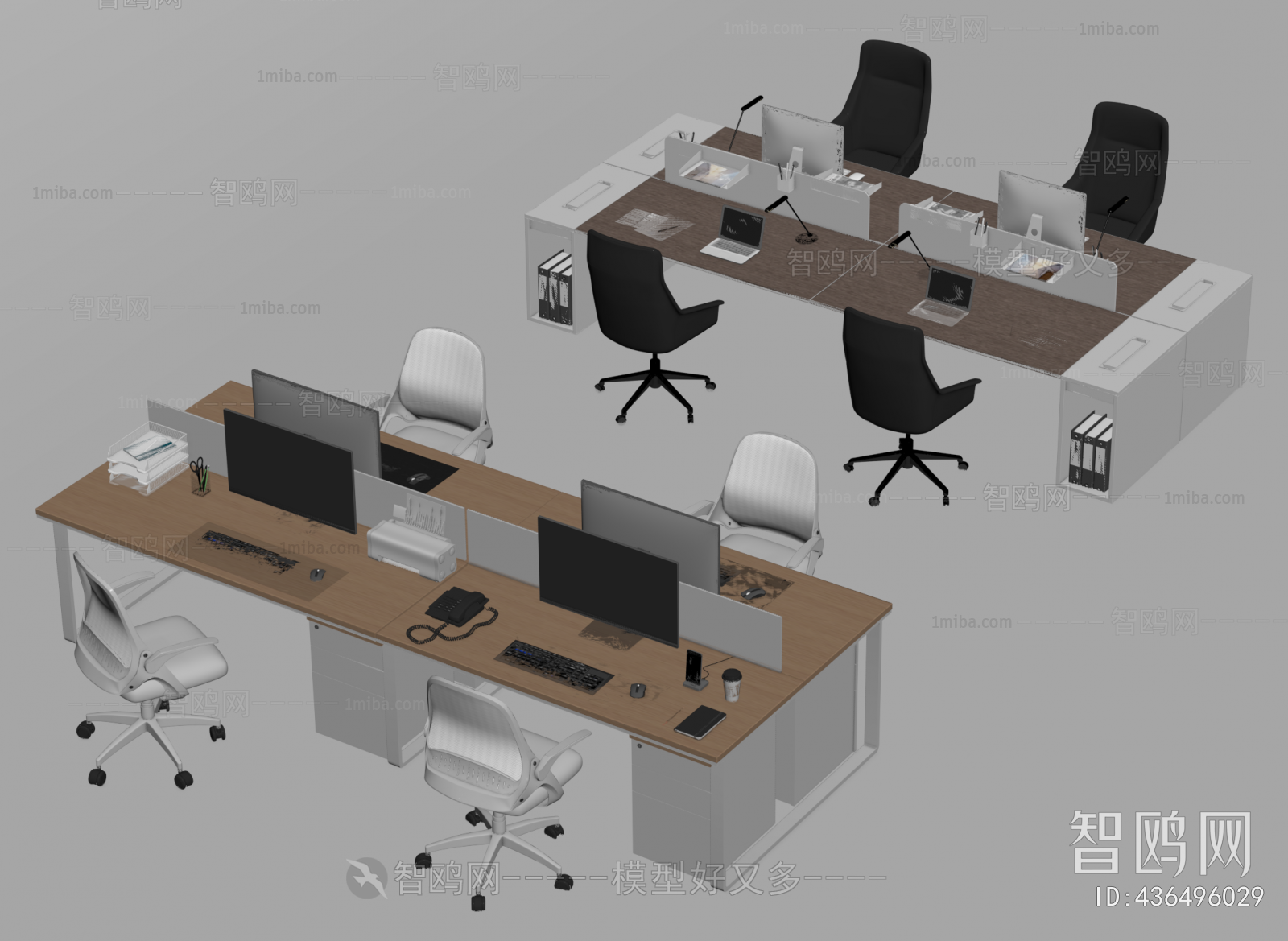 Modern Office Desk And Chair