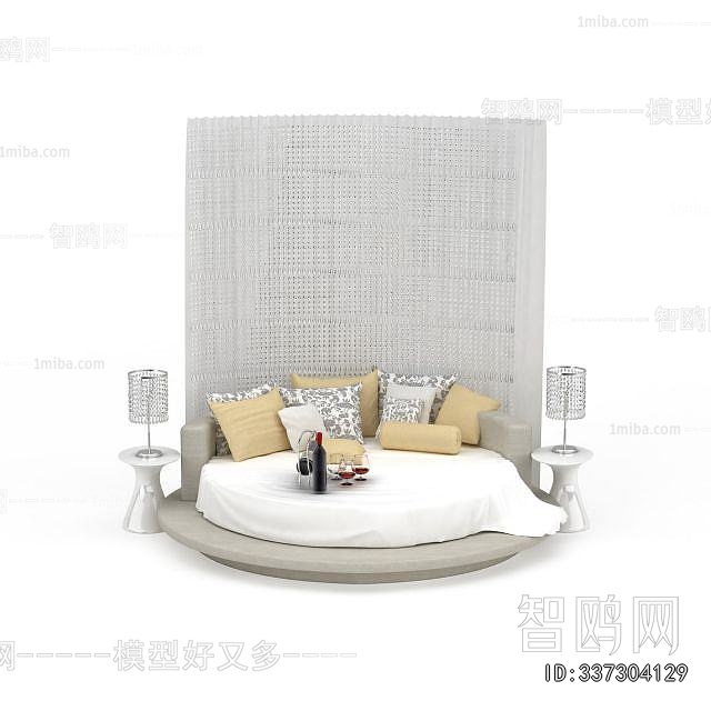 Modern Round Bed