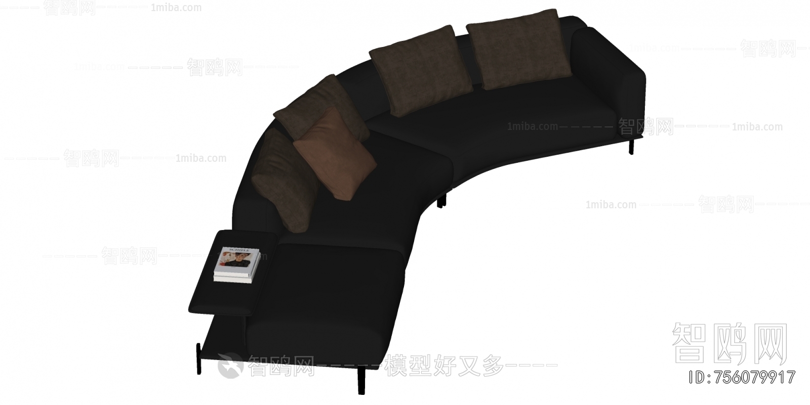 Modern Curved Sofa