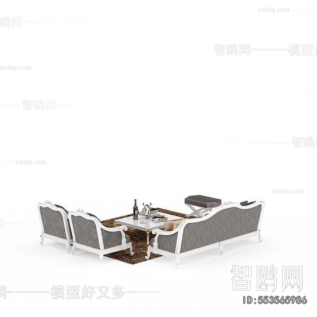 European Style Sofa Combination