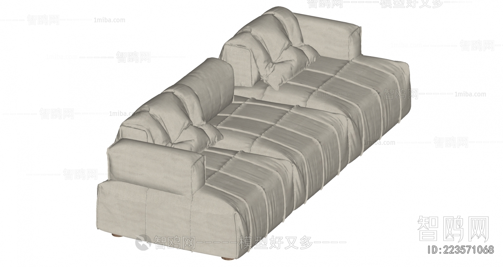 Modern Three-seat Sofa