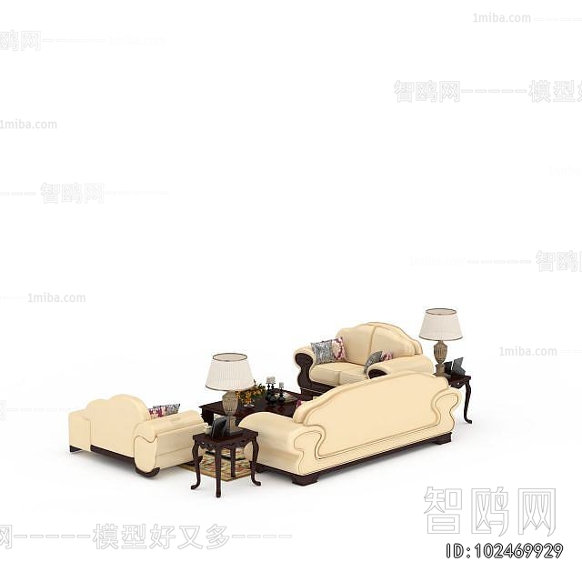 European Style Sofa Combination